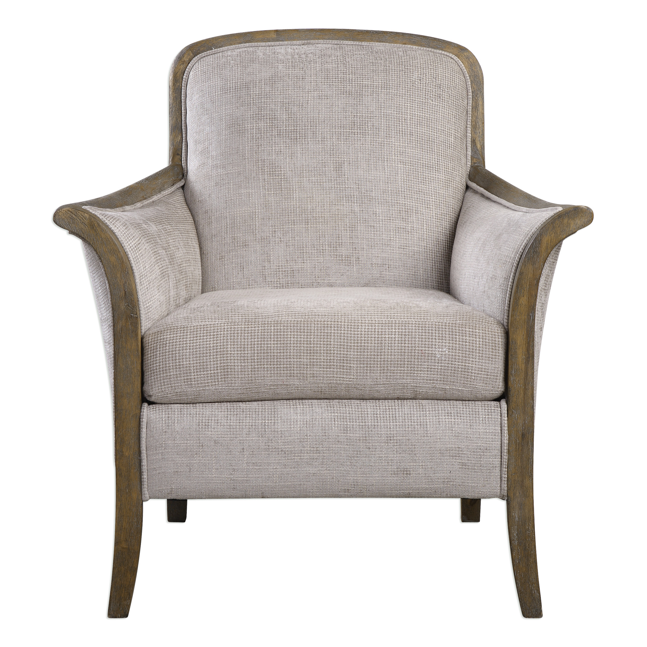 Picture of BRITTONEY TAUPE ARMCHAIR